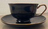 Large Capacity Raven Cup and Saucer Set,14 oz