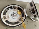 "You have been poisoned" Snake cup and saucer set