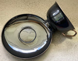 Large Capacity Raven Cup and Saucer Set,14 oz