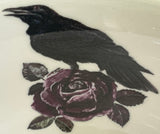 Large Capacity Raven Cup and Saucer Set,14 oz