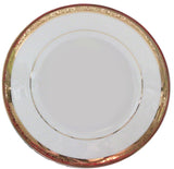Customizable Silver or Gold Plate or cup & Saucer Set, porcelain