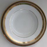 Customizable Silver or Gold Plate or cup & Saucer Set, porcelain