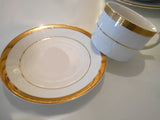 Customizable Silver or Gold Plate or cup & Saucer Set, porcelain