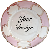Customizable plate or cup and saucer set