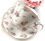 "Your Mom" Teacup & Saucer Set, 8 oz, Porcelain