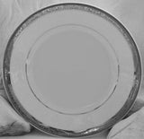 Customizable Silver or Gold Plate or cup & Saucer Set, porcelain