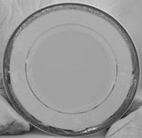 Customizable Silver or Gold Plate or cup & Saucer Set, porcelain