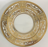 Customizable Gold Plate or Cup & Saucer Set, Porcelain