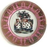 Alice in Wonderland Plate or Teacup & Saucer Set