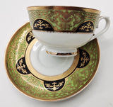 Raven Plate or Teacup & Saucer Set, 8 oz, Porcelain