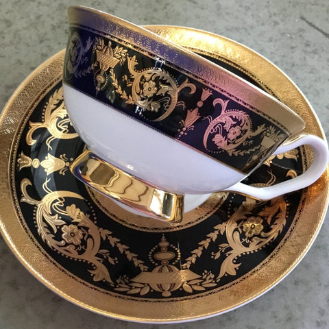 Customizable Teacup & Saucer Set, 8 oz, Porcelain