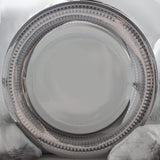 Customizable Gold or Silver Plate or cup & Saucer Set, Porcelain