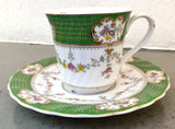 "I will end you" Teacup and Saucer Set, 6 ounces