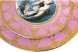 Pink Mermaid Plate or Teacup & Saucer Set, Vegan Bone China