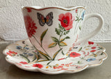 Highly Insensitive, Funny insult Teacup and Saucer Set Porcelain