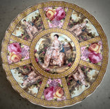 Classy AF! 6 -Ounce Elegant Rococo Teacup and Saucer Set, Available in Pink or Blue.