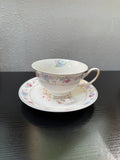 Vintage Inspired Floral "You Can't Taste Arsenic" Teacup and Saucer set