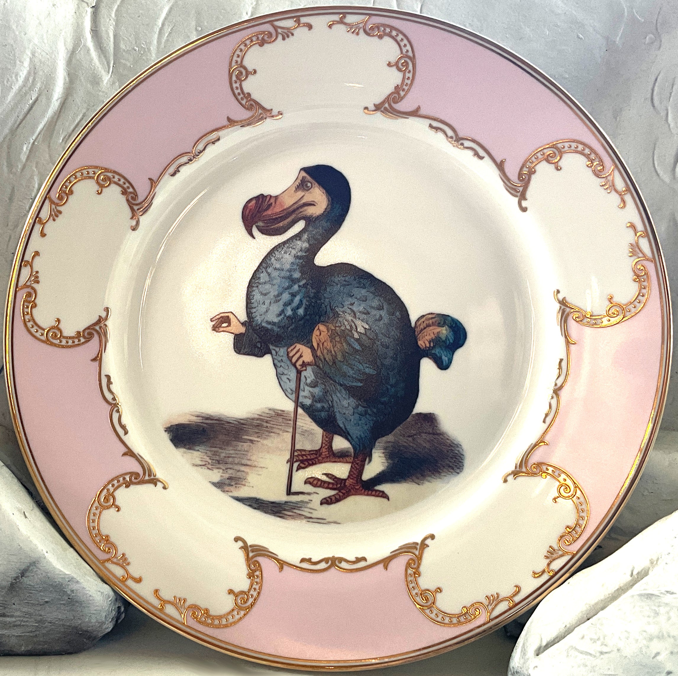 Alice and The Dodo Bird in Wonderland Tile
