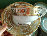 Customizable Gold Plate or Cup & Saucer Set, Porcelain