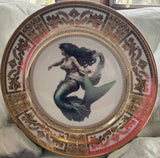 Mermaid Plate or Cup and Saucer Set