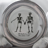 Skeleton Wedding Couple Plate or cup and saucer set