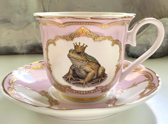 Green and Blue on Preorder - Snarky princess Tea Set – Angioletti Designs