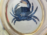 Crab Plate or Teacup & Saucer Set, 8 oz, Porcelain