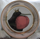 Island Frigate Bird Plate or Teacup & Saucer Set, 8 oz, Porcelain