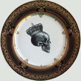 Royal Skull Plate, Porcelain