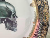 Royal Skull Plate, Porcelain