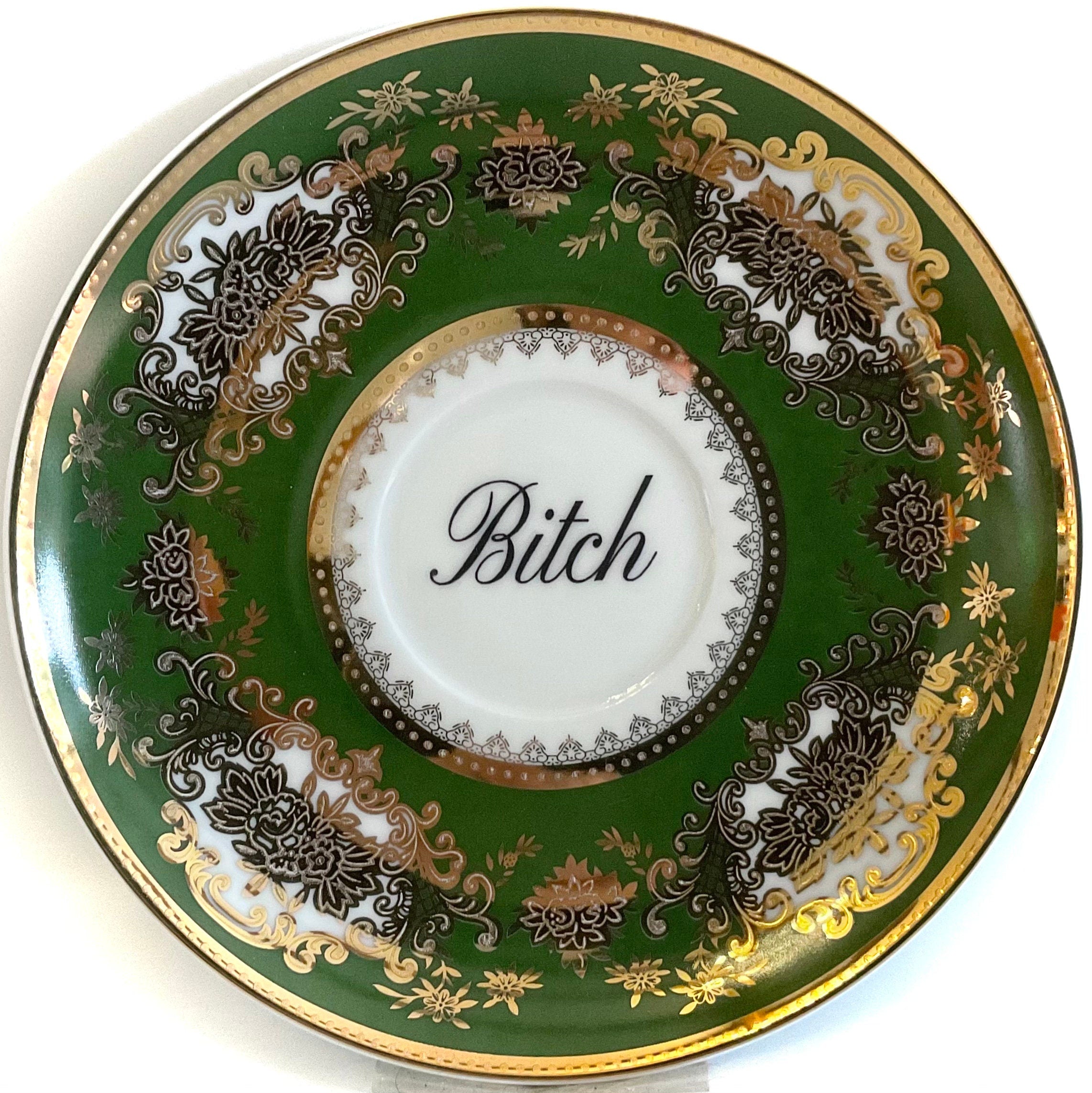 You have been Poisoned” Teacup & Saucer Set, 8 oz, Porcelain – Angioletti  Designs