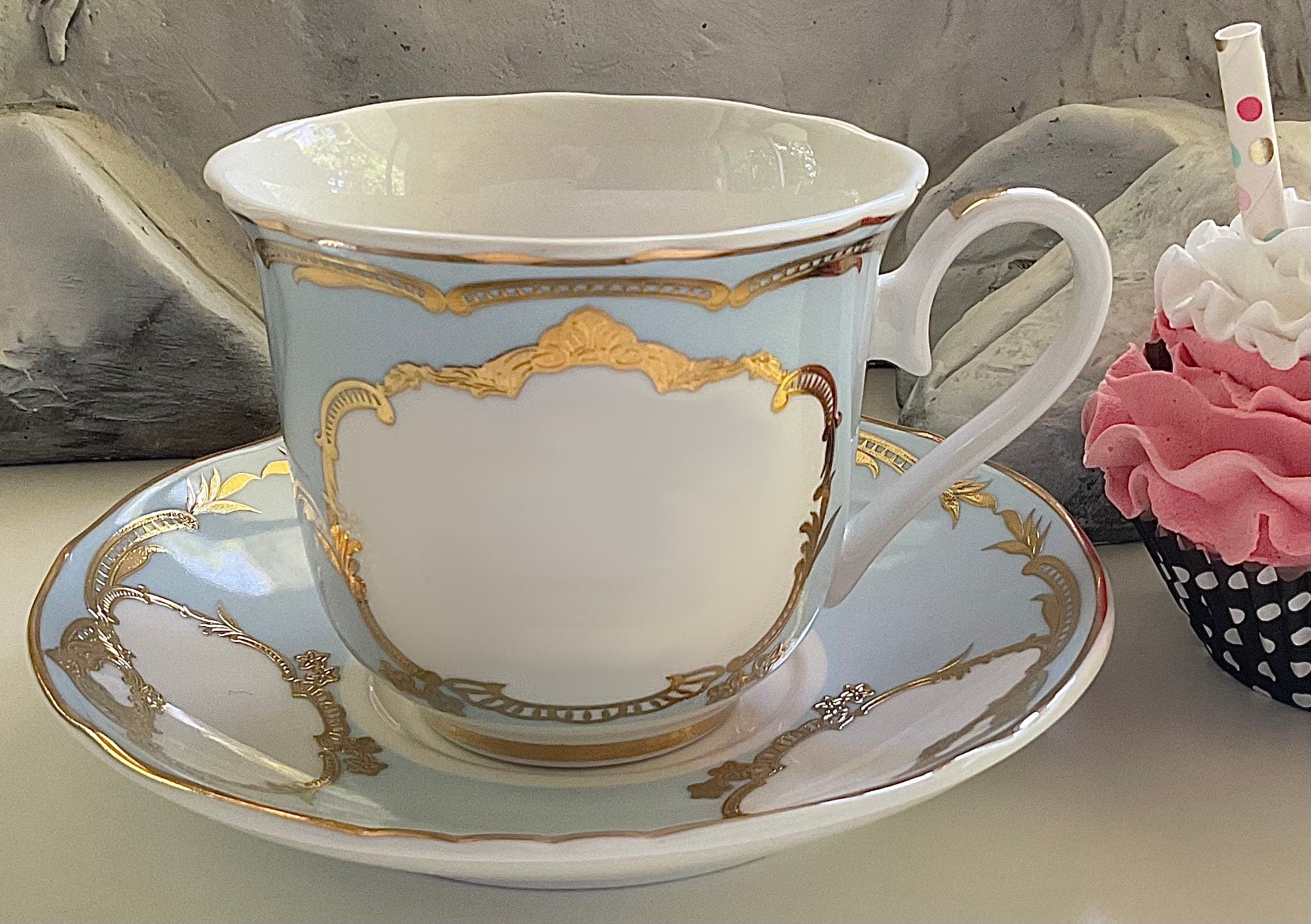 Customizable Tea Set, vegan bone china – Angioletti Designs