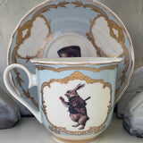 Alice in Wonderland Teacup & Saucer Set