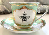 Queen Bee Tea Set, Vegan Bone China