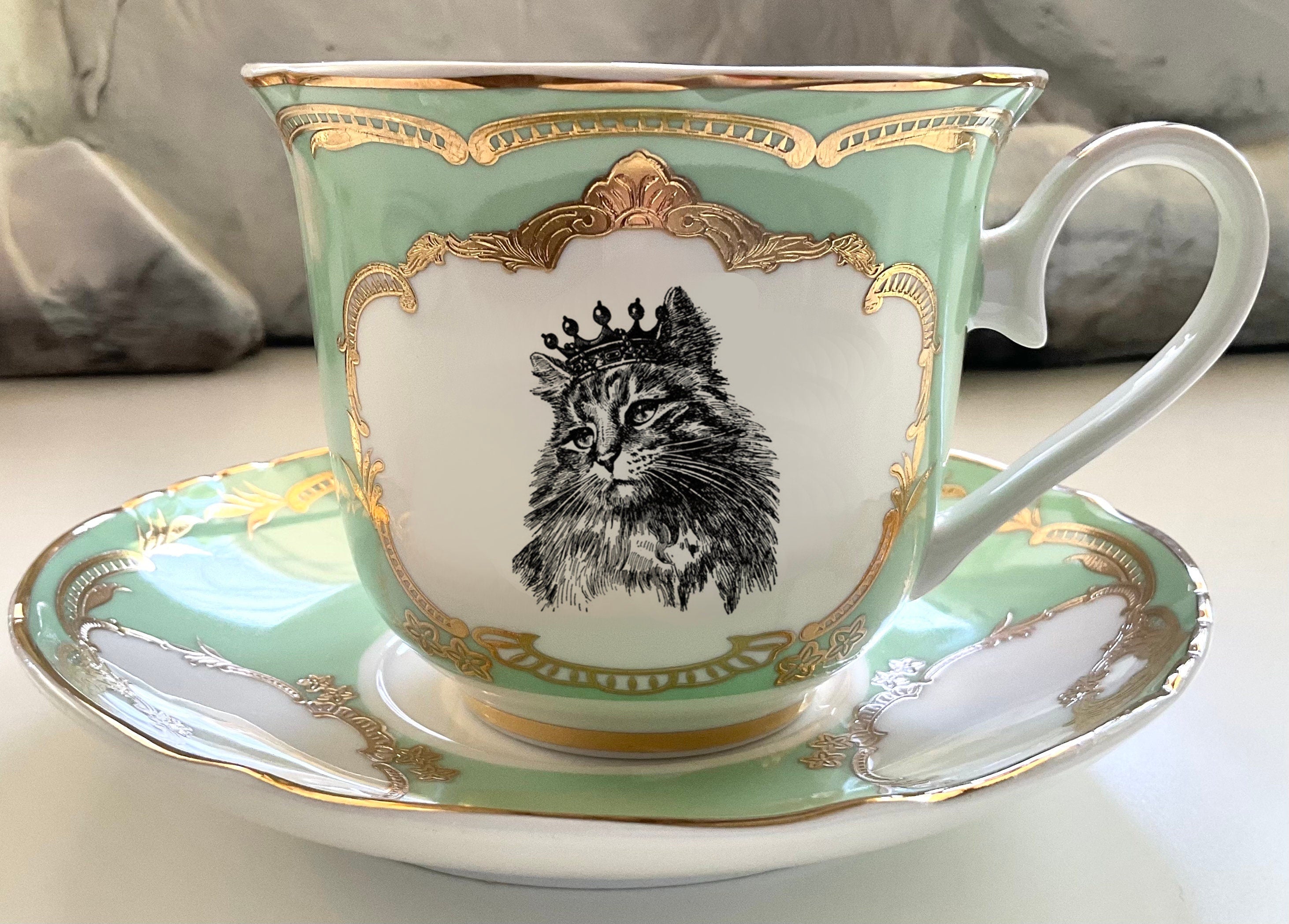 Cat 2024 tea cups